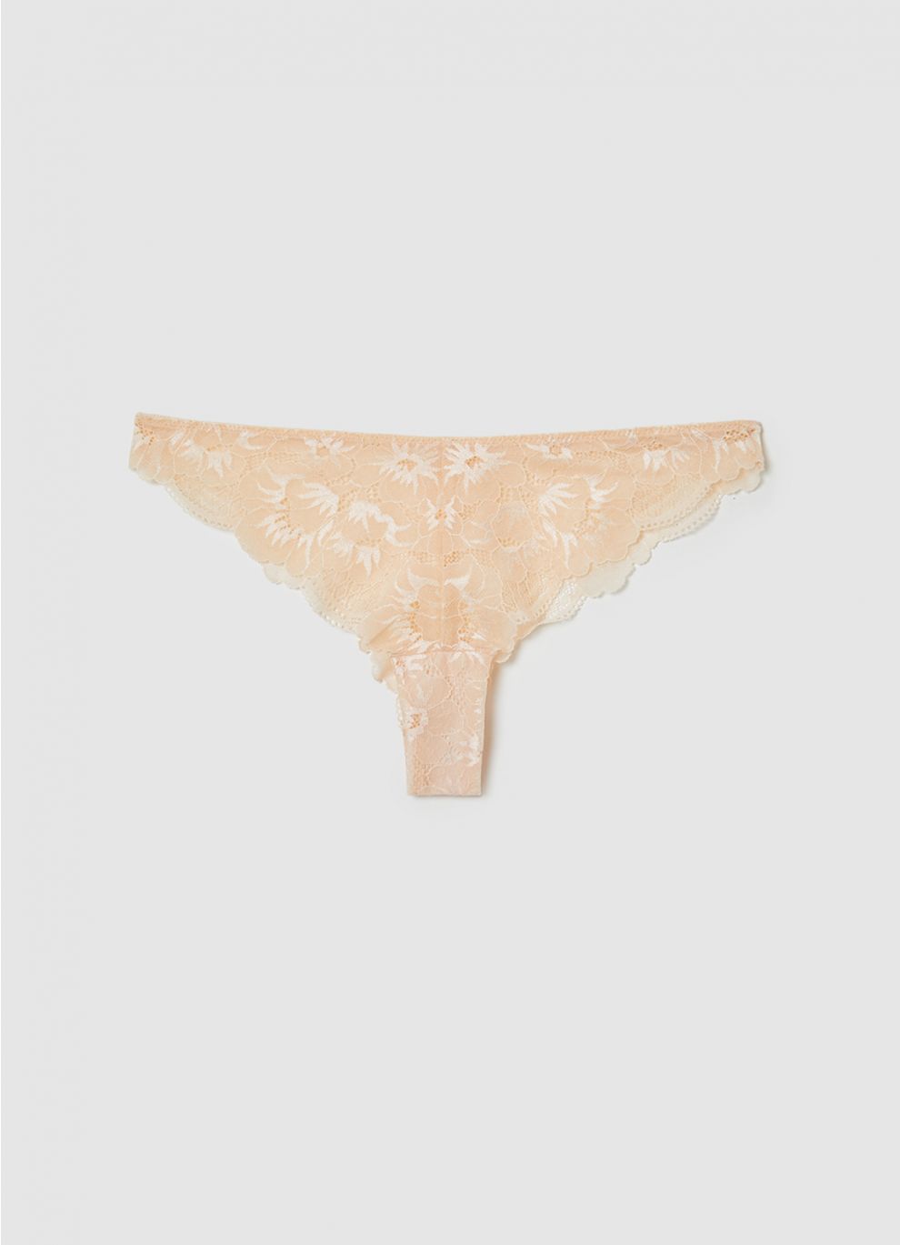 Pacco Da 3 Slip Brasiliani Con Pizzo - Tanga | Slip Brasiliano - Slip - Foto 2