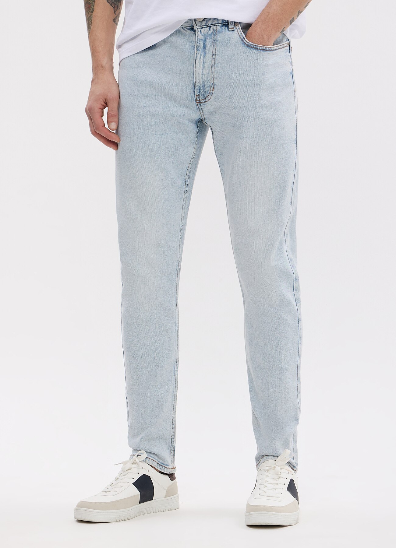 jeans blue denim washedout Calliope