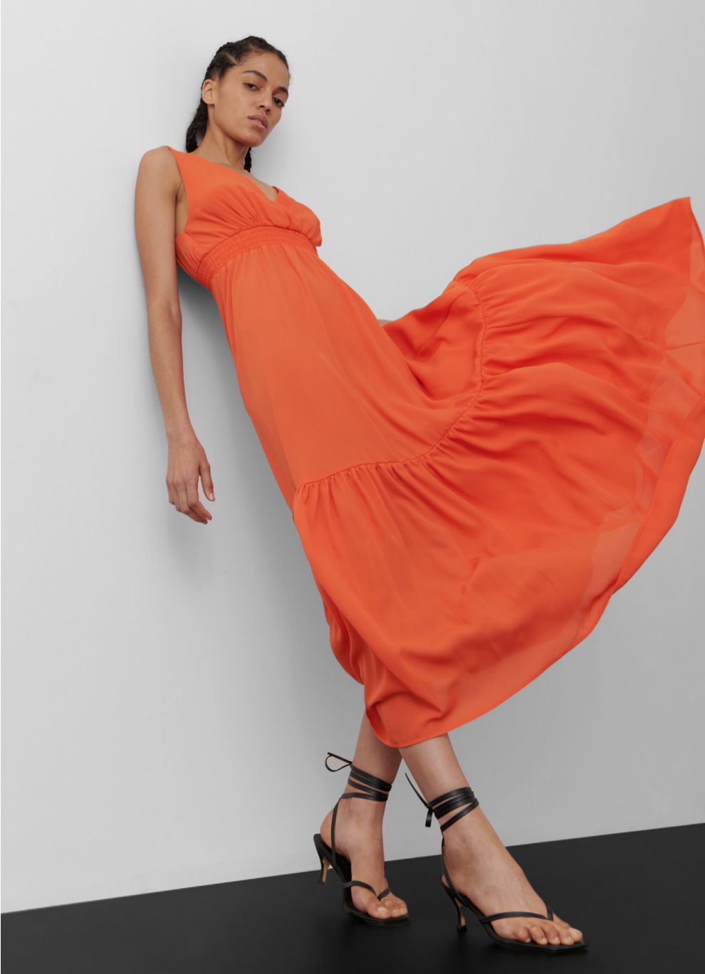 NUOVO Abito Camicia Leggero Donna Italiano Lagenlook SS23 - Foto 8